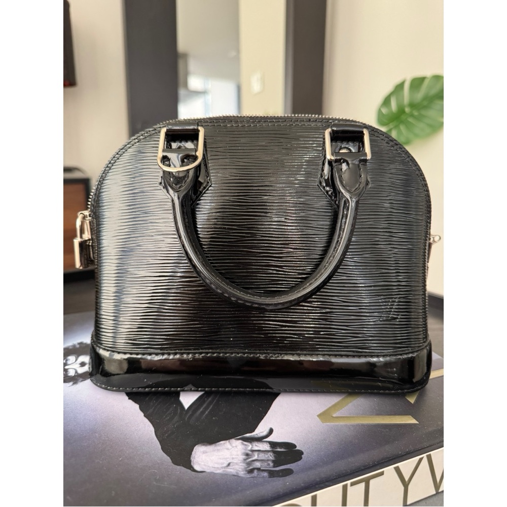 Louis Vuitton Alma BB Black Electric Epi Leather - Picture 2 of 9